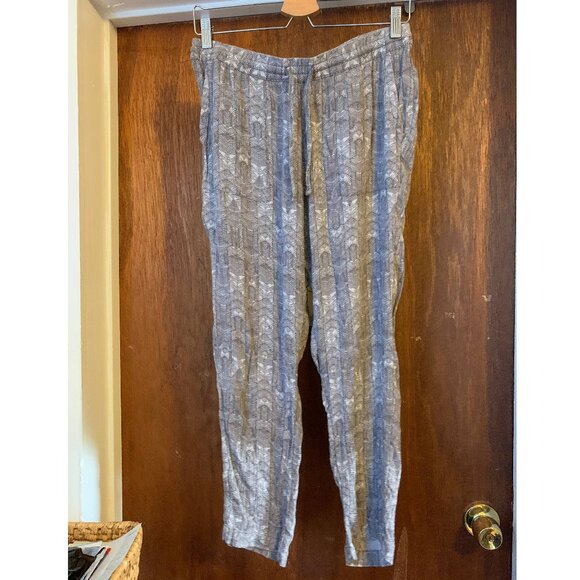 Prana Capri Soft Drawstring Grey Pattern - Picture 5 of 5